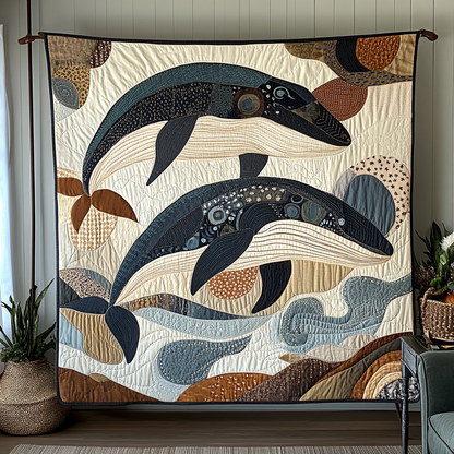 Whale Song Quilted Blanket NCU0DK5524
