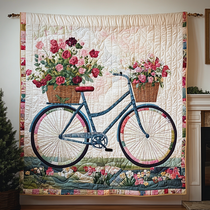 Wheels of Wonder Art Quilt Hanging NCU0TL1013