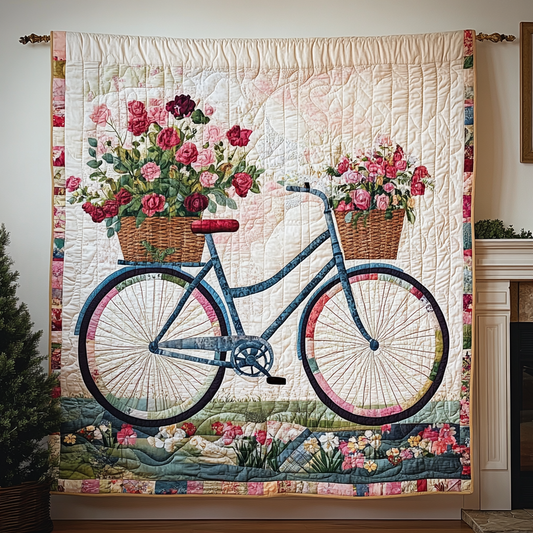 Wheels of Wonder Art Quilt Hanging NCU0TL1013
