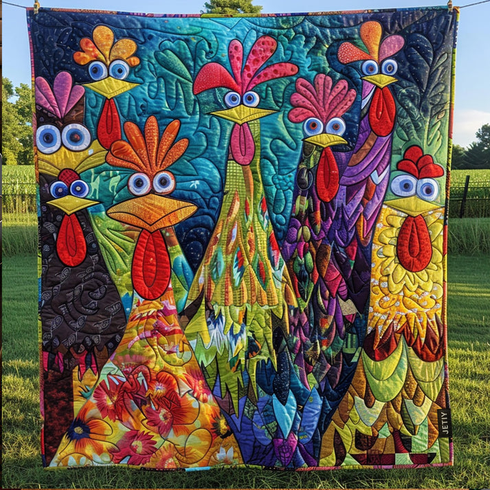 Whiskered Whimsy Quilted Blanket NCU0PT1252