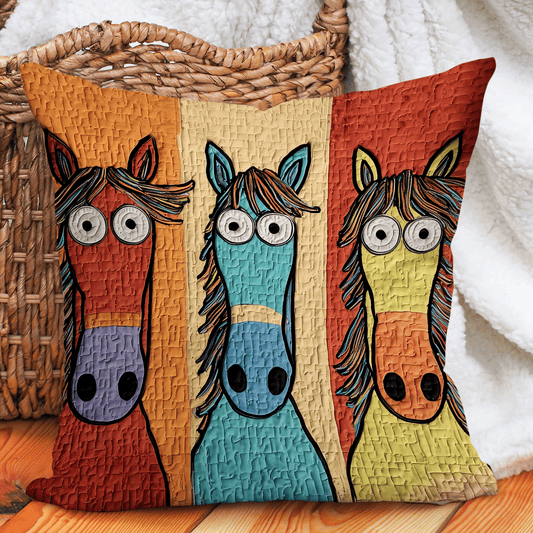 Whimsical Trail Quilted Pillow Case NCU0DV7715