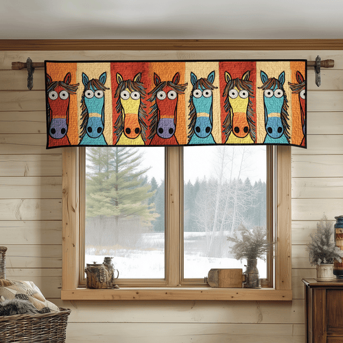 Whimsical Trail Quilted Valance NCU0DV7715