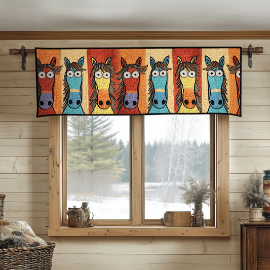 Whimsical Trail Quilted Valance NCU0DV7715
