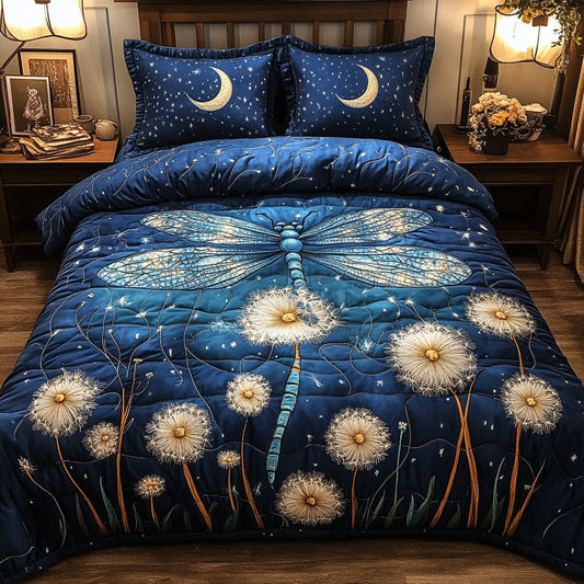 Whimsical Flight 3-Piece Quilted Bedding Set NCU0NT5407