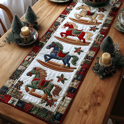 Whimsical Joy Quilted Table Runner NCU0TH3375