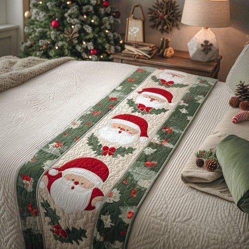 Whimsical Pine Quilted Bed Runner NCU0PT9117