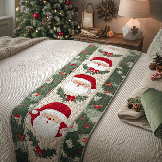 Whimsical Pine Quilted Bed Runner NCU0PT9117