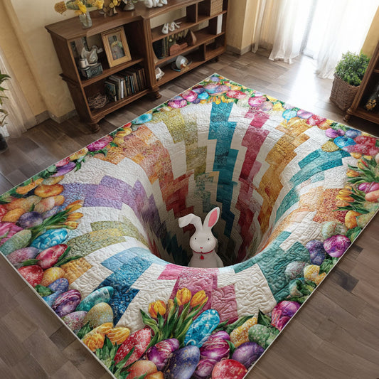 Whimsical Rabbit Tunnel Area Rug NCU0PT11488