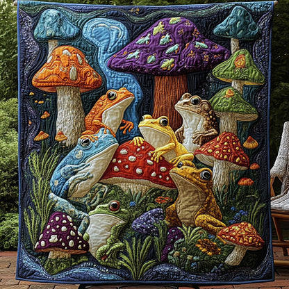 Whimsical Rainforest Quilted Blanket NCU0PT4081