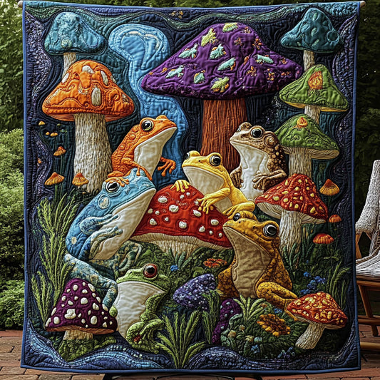 Whimsical Rainforest Quilted Blanket NCU0PT4081