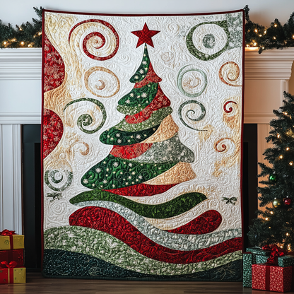 Whimsical Tree Quilted Blanket NCU0TL1514