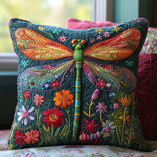 Whimsical Wings Quilted Pillow Case NCU0DV4886