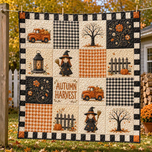 Whimsy Grid Quilted Blanket NCU0TD3001