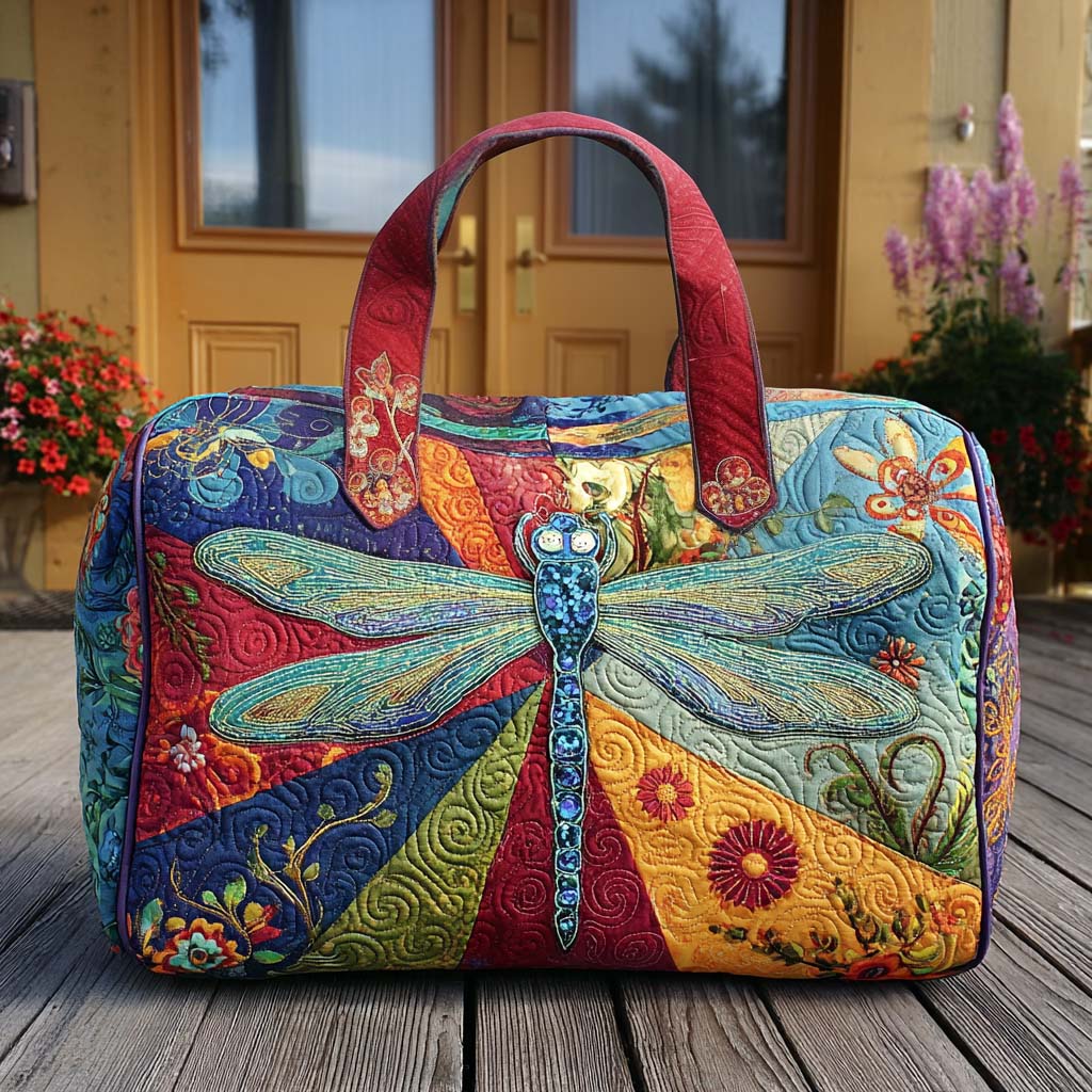 Whimsy Wings Quilted Duffle Bag NCU0PT9579 – Vantique