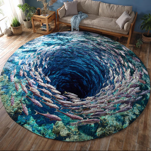 Whirlpool of Life Round Carpet NCU0DV9611
