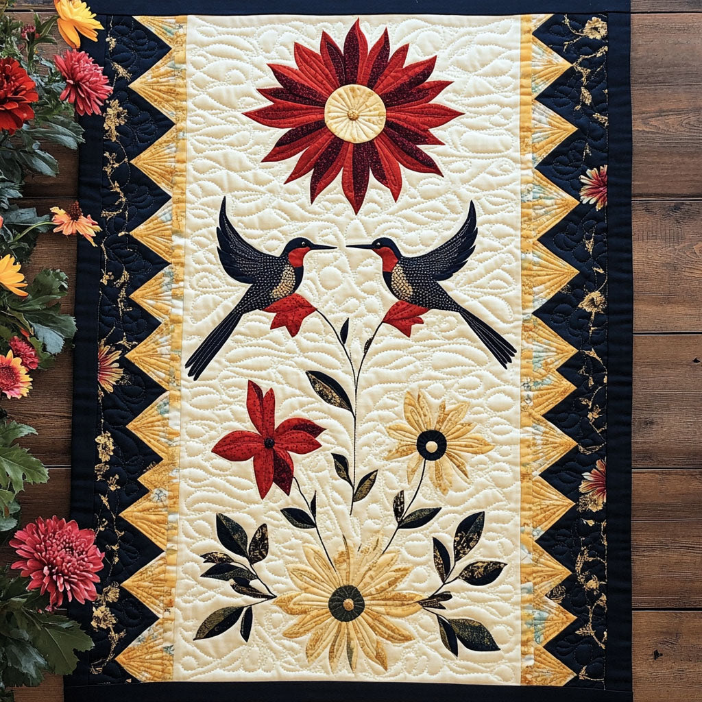 Whirlwind Wonder Quilted Table Runner NCU0PT6744