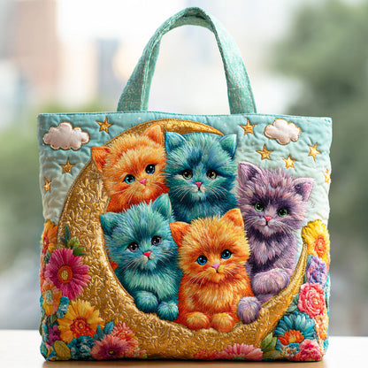 Whisker Garden Quilted Tote Bag NCU0TD1165