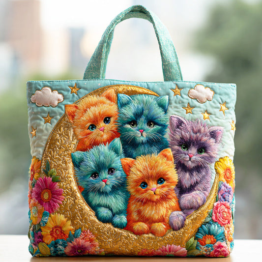 Whisker Garden Quilted Tote Bag NCU0TD1165
