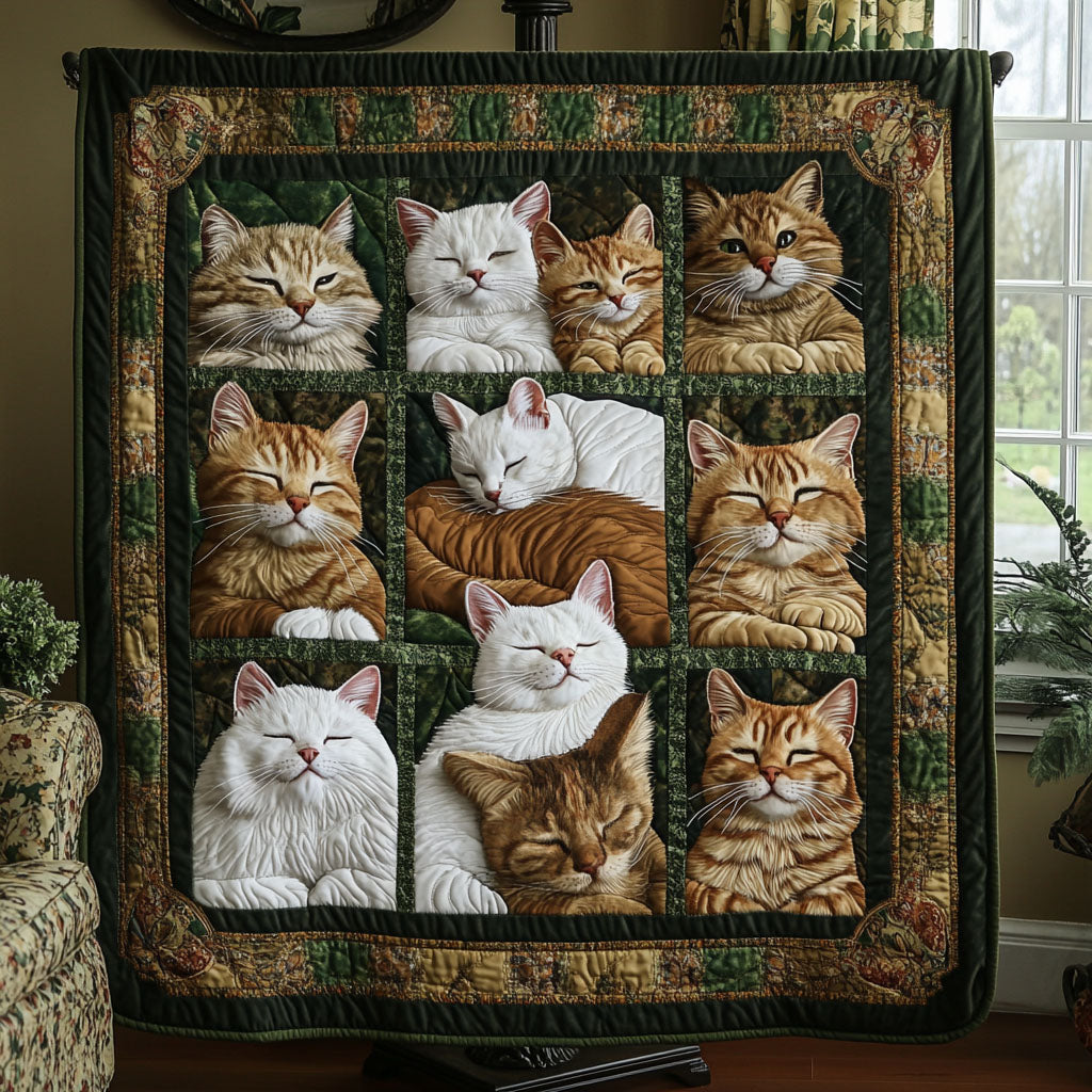 Whisker Haven Quilted Blanket NCU0PT7364