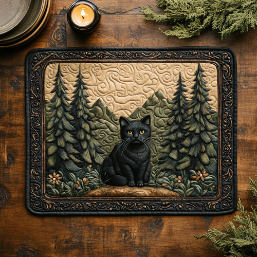 Whisker Hollow Quilted Placemat NCU0DV5757