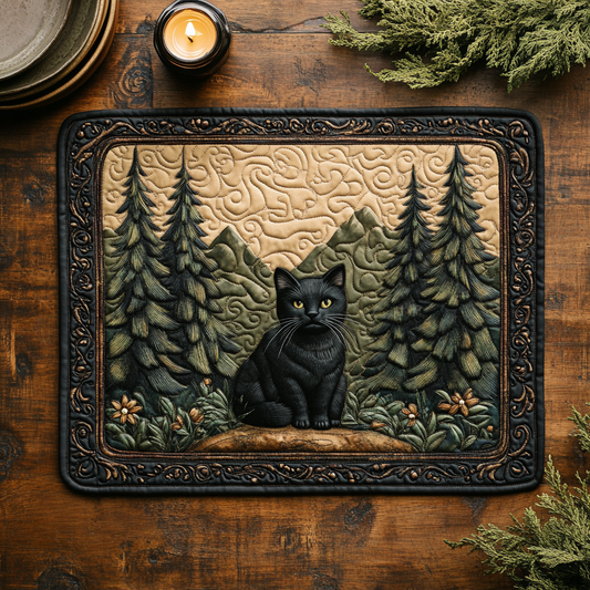 Whisker Hollow Quilted Placemat NCU0DV5757