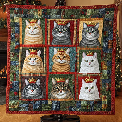 Whisker Wonderland Quilted Blanket NCU0PT1251