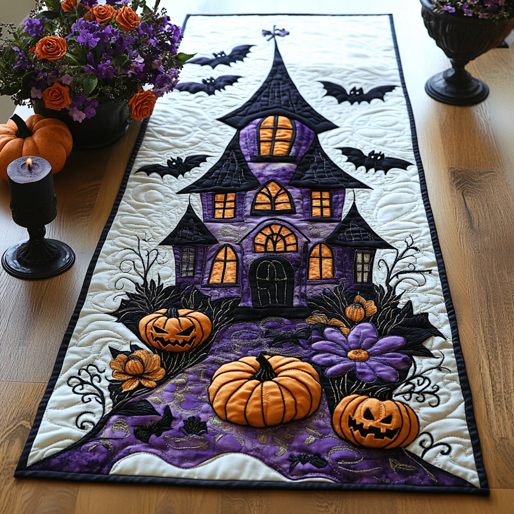 Whisper Manor Quilted Table Runner NCU0DV7148
