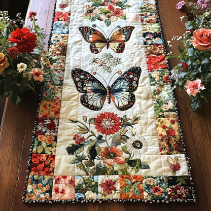 Whisper of Wings Quilted Table Runner NCU0PT5804