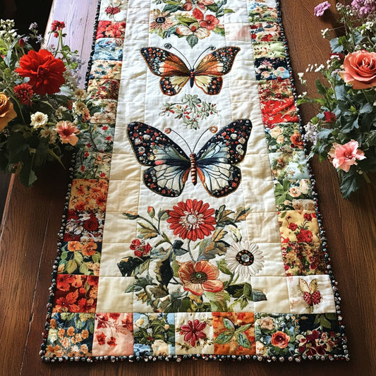 Whisper of Wings Quilted Table Runner NCU0PT5804