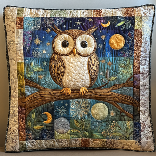 Whispering Woods Quilted Pillow Case NCU0DK387