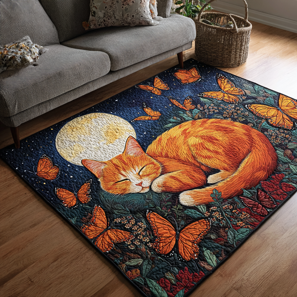 Whispering Cat Area Rug NCU0DK10713 – Vantique