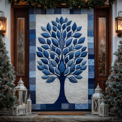 Whispering Leaves Quilted Door Cover NCU0DV8400