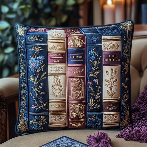 Whispering Pages Quilted Pillow Case NCU0PT5624