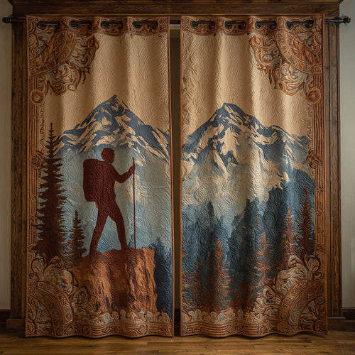 Whispering Pines Quilted Curtains NCU0DV8550