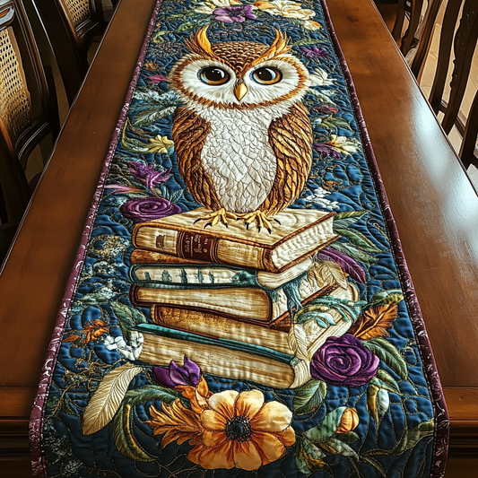 Whispering Quill Quilted Table Runner NCU0DK5078