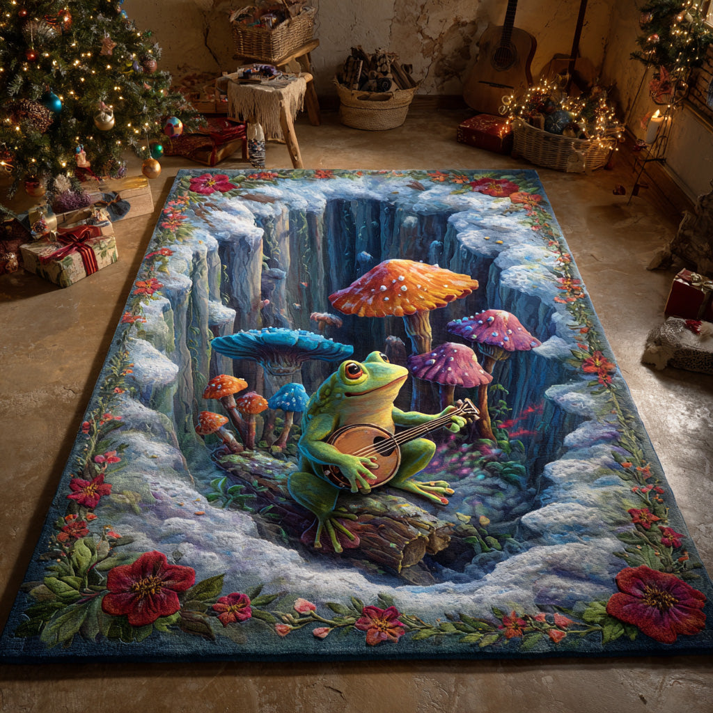 Whispering Toadstool Path Area Rug NCU0TD1853