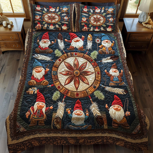 Whispering Winds 3-Piece Quilted Bedding Set NCU0PT2858
