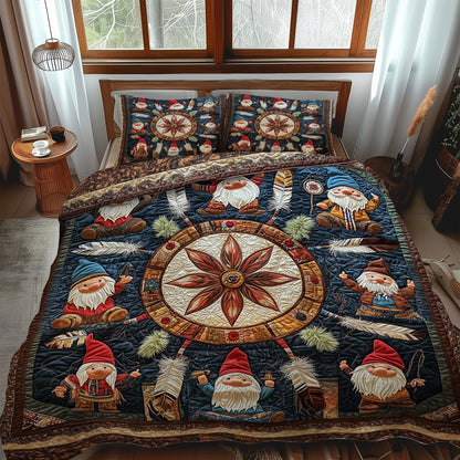 Whispering Winds 3-Piece Quilted Bedding Set NCU0PT2858