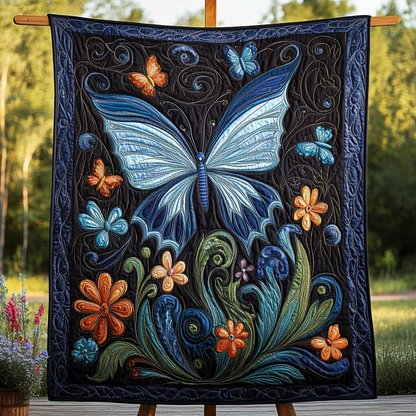 Whispering Wings Quilted Blanket NCU0DK3071