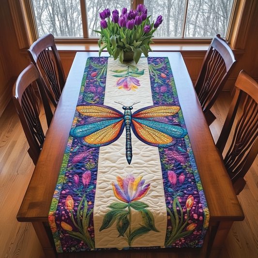 Whispering Wings Quilted Table Runner NCU0DK4072