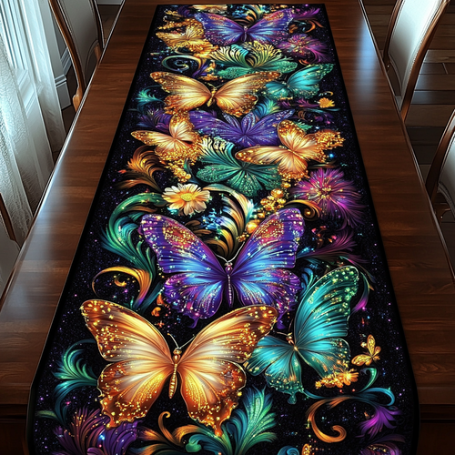 Whispering Wings Quilted Table Runner NCU0DK4597