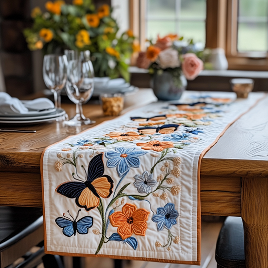 Whispering Wings Quilted Table Runner NCU0DV3209