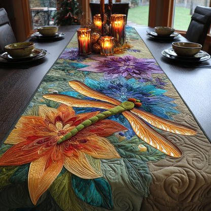 Whispering Wings Quilted Table Runner NCU0DV8712