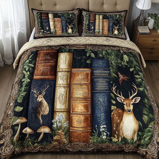 Whispers of Wisdom 3-Piece Quilted Bedding Set NCU0PT5646