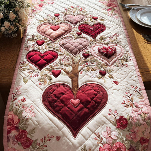 Whispers of the Heart Quilted Table Runner NCU0PT11255