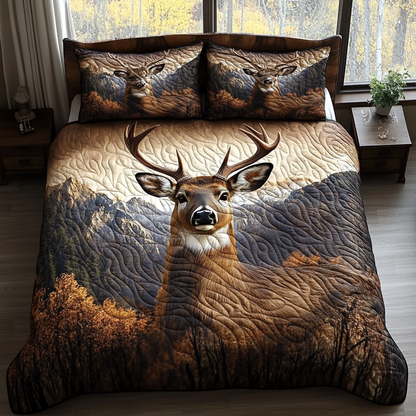 Forest Animals Quilted Bedding Set NCU0VT98