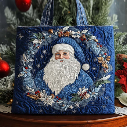 White Bliss Quilted Tote Bag NCU0NT10644