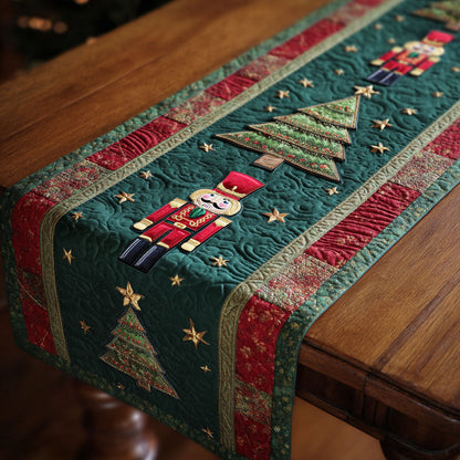 White Noel Quilted Table Runner NCU0TV233