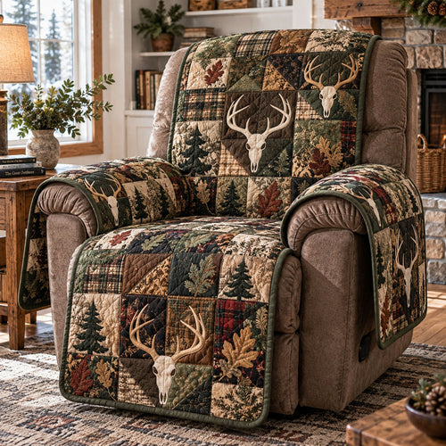 Whitetail Wilderness Quilted Sofa Cover NCU0PT12244