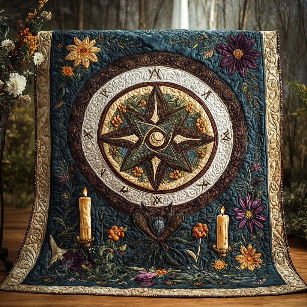 Wiccan Woods Charm Quilted Blanket NCU0PT3784